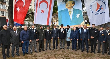 BAĞIMSIZLIK MÜCADELESİNİN İKİ LİDERİ ANTALYA’DA ANILDI