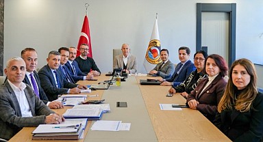 İlk encümen de yapıldı