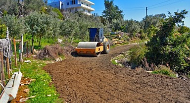 AKDAM’DA ATIL KALAN YOLA DÜZENLEME