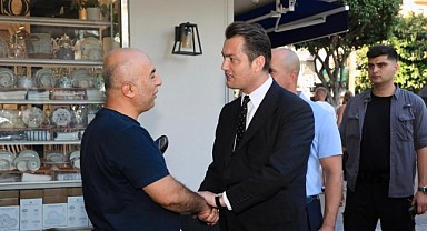 KAYMAKAM ÖZTÜRK'TEN ESNAFA ZİYARET