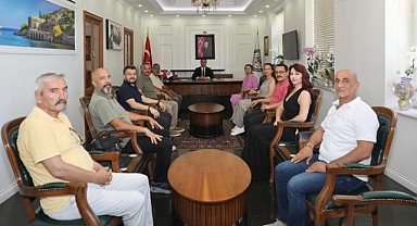 AGC'den Kaymakam Öztürk'e hayırlı olsun ziyareti