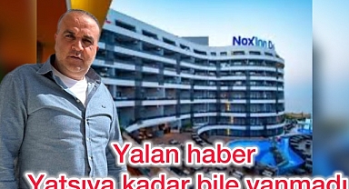 Yalan haber mumu söndü