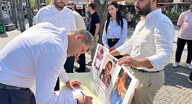 AK Gençlik Antalya’dan Gazze için anlamlı mesaj