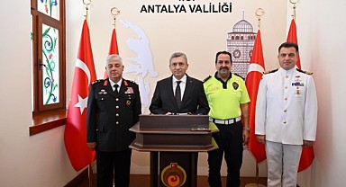 VALİ ŞAHİN “ANTALYA’NIN HUZURU”NU DEĞERLENDİRDİ