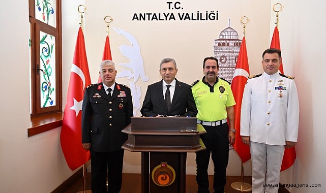 VALİ ŞAHİN “ANTALYA’NIN HUZURU”NU DEĞERLENDİRDİ