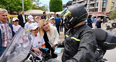 ALANYA’DA TRAFİK HAFTASI’NDA ANLAMLI ETKİNLİK
