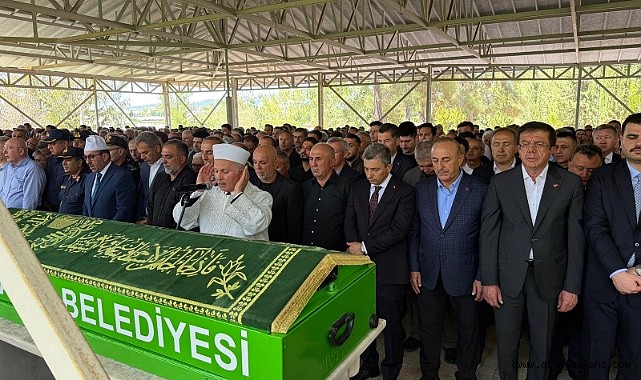 Aydın Çavuşoğlu toprağa verildi