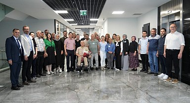 BAŞKAN ÖZÇELİK PERSONELLE BAYRAMLAŞTI
