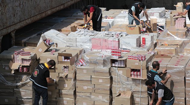 29 Bin Paket Kaçak Sigara Ele Geçirildi