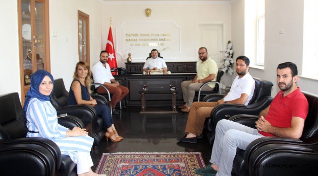 Ak Gençlik Tanrıseven'i Ziyaret Etti