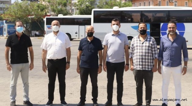 AK Parti Alanya'dan otogar ziyareti