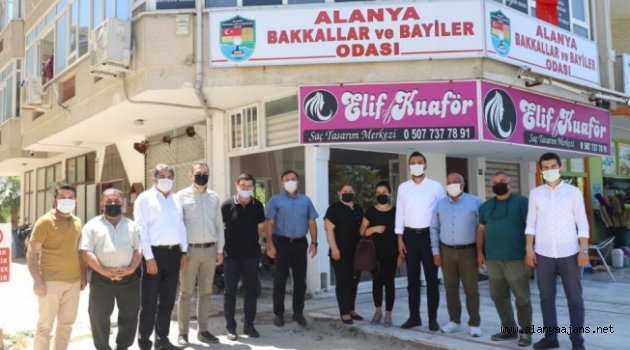 AK Partililer oda başkanlarına ziyaret turu