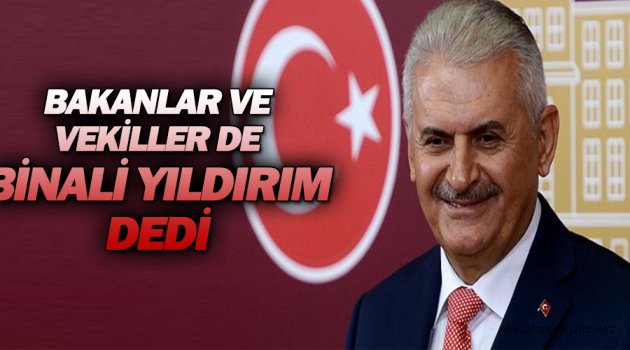 AK Parti'nin yeni başbakan adayı Binali Yıldırım oldu