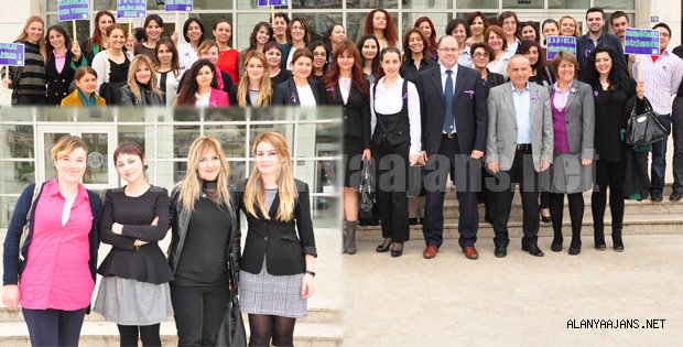 ALANYA ADLİYESİ' NDE 8 MART KUTLANDI