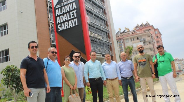 Alanya Adliyesi'nin yeni binasında sona gelindi