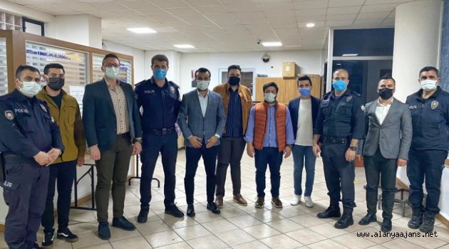Alanya Ak Gençlik polisleri unutmadı