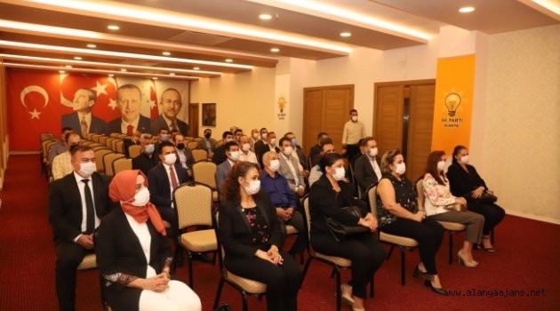 Alanya AK Parti’de tanışma toplantısı