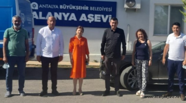 Alanya Aşevi'ne hayırlı olsun ziyareti