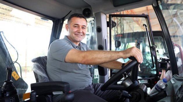 Alanya Belediye filosuna 2 yeni kepçe katıldı