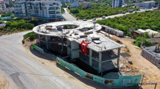 Alanya Belediye kreşi hızla yükseliyor