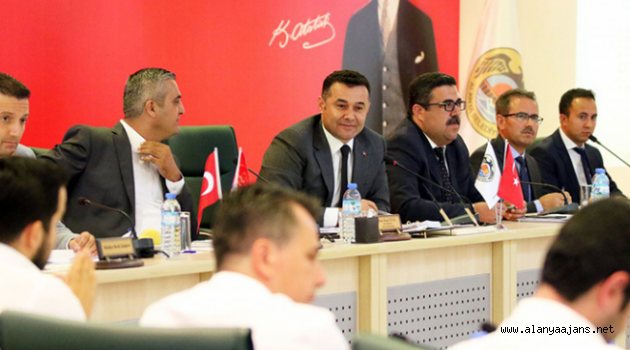 Alanya Belediye meclisi bugün toplanıyor