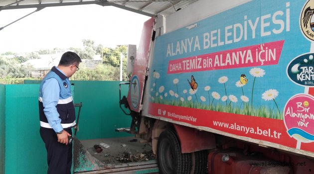 Alanya Belediyesi 400 Kilo Bozuk Balığı İmha Etti