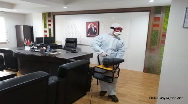 Alanya Belediyesi korona ile mücadeleye devam ediyor