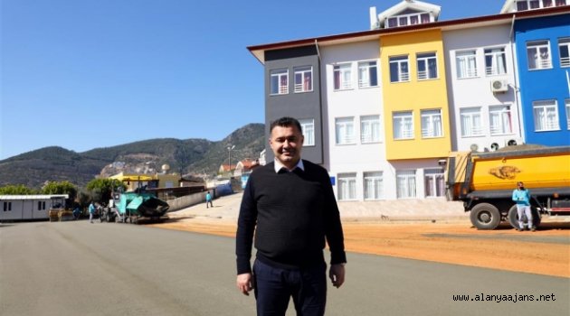 Alanya Belediyesi sıkıştırılmış beton tekniğini ilk kez uyguladı