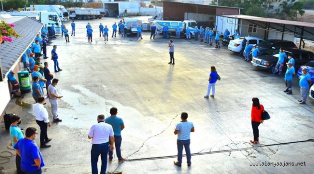 Alanya Belediyesi'nde koronavirüs önlemleri genişletildi
