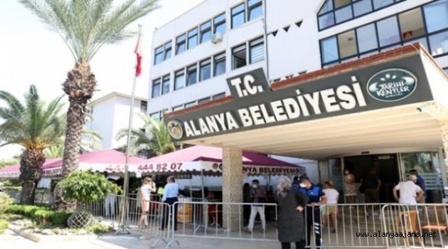 Alanya Belediyesi'nde tedbirler arttırıldı