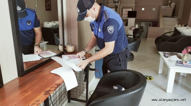 Alanya Belediyesi'nden 1 ayda 90 işletmeye korona cezası!