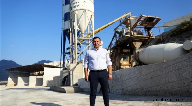 Alanya Belediyesi'nden beton yol atağı