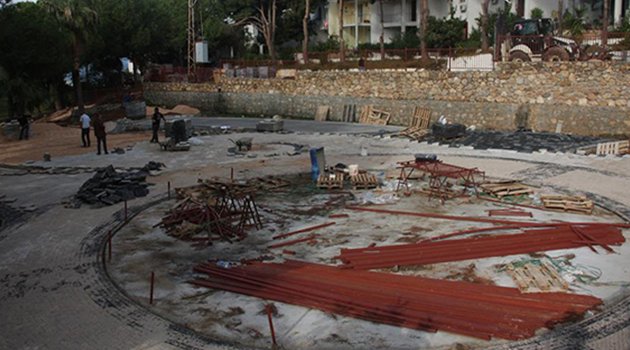 Alanya Belediyesi'nden Kargıcak'a Yeni Park