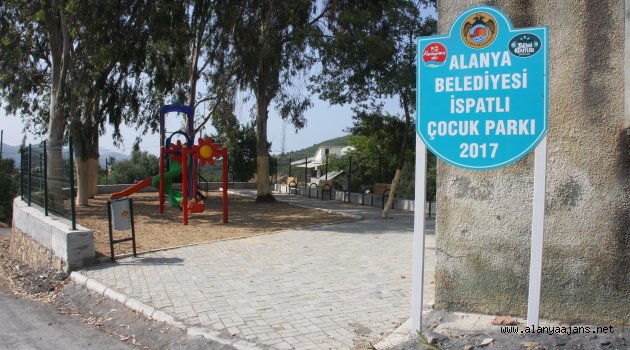 Alanya Belediyesi'nden Kırsala 4 Park