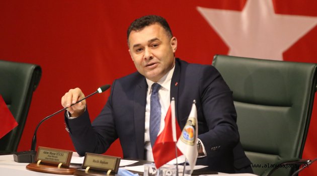 Alanya Belediyesi'nin Mart meclisi yapıldı