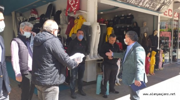 Alanya CHP, broşür dağıttı