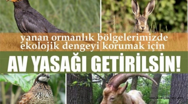 Alanya CHP’den av yasağı çağrısı