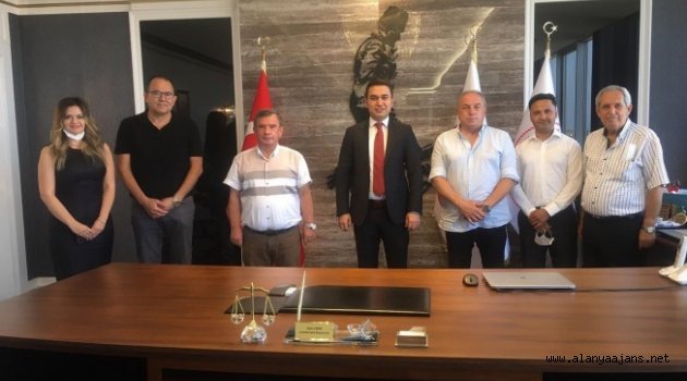 Alanya CHP'den Başsavcı Emre'ye veda ziyareti