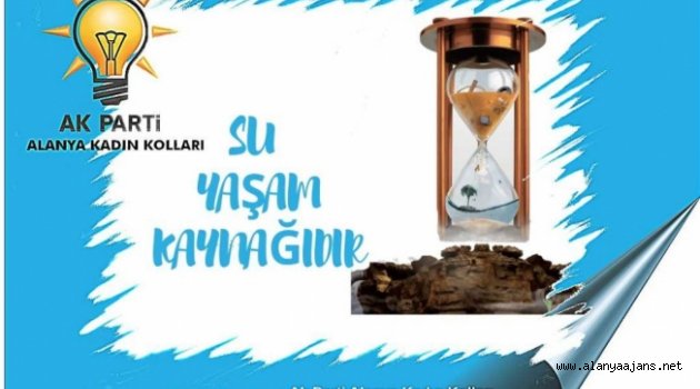 Alanya’da Ak Partili kadınlar suyu anlattı