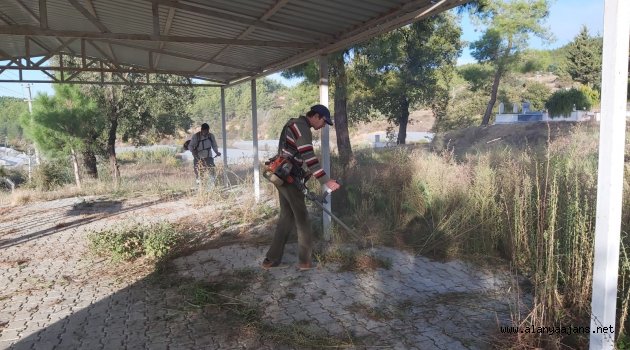 Alanya’da bir yılda 215 mezarlığa bakım yapıldı