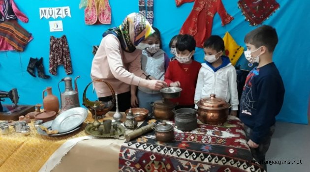 Alanya’da Can Anaokulu öğrencileri zamanda yolculuğa çıktı