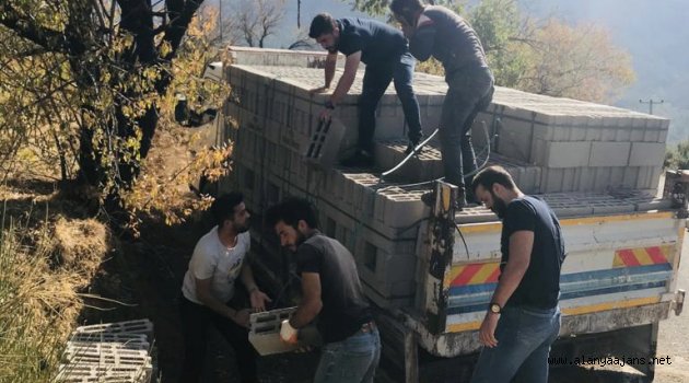 Alanya’da CHP'li gençler kimsesize ev yapıyor