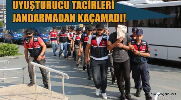 Alanya’da dev uyuşturucu operasyonu