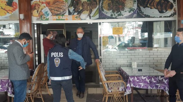 Alanya’da dinamik denetimler devam ediyor