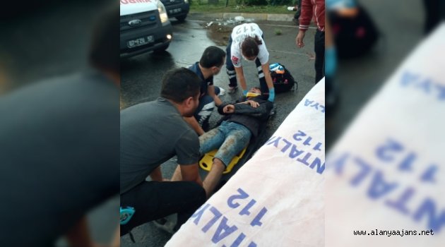 Alanya’da feci kaza: 3 kişi yaralandı