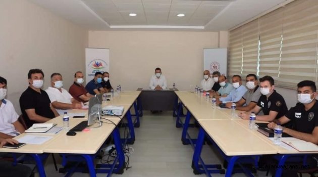 Alanya’da güvenlik toplantısı yapıldı