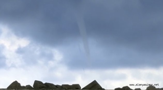 Alanya’da hortum paniği