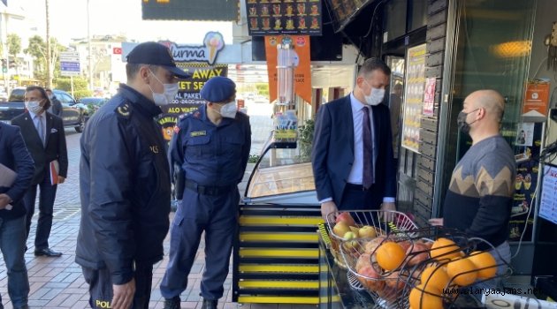 Alanya’da kafe ve lokantalar denetlendi