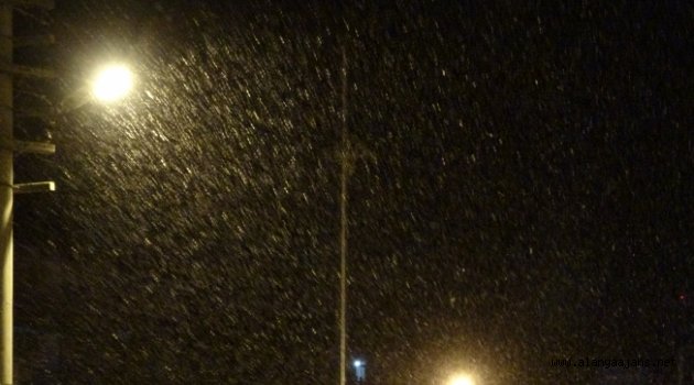 Alanya’da kar sürprizi