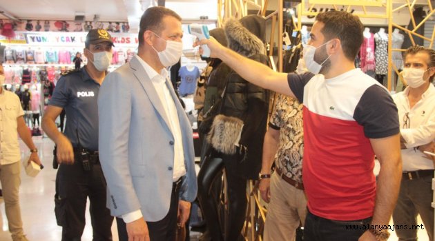 Alanya’da Kaymakam Ürkmezer denetime çıktı!